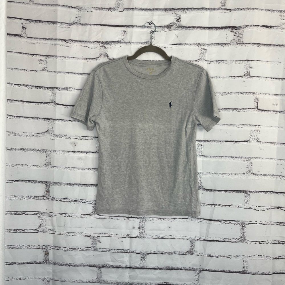 Polo Ralph Lauren Gray Crewneck T-Shirt Men’s Medium Classic Fit Pony Logo Tee